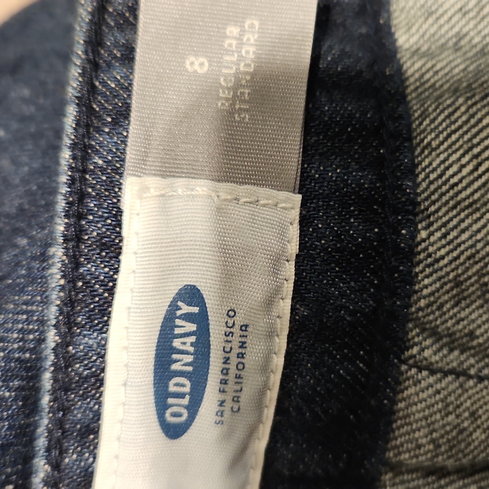 NWT Old Navy Denim Skirt, Size 8 - Picture 5 of 6